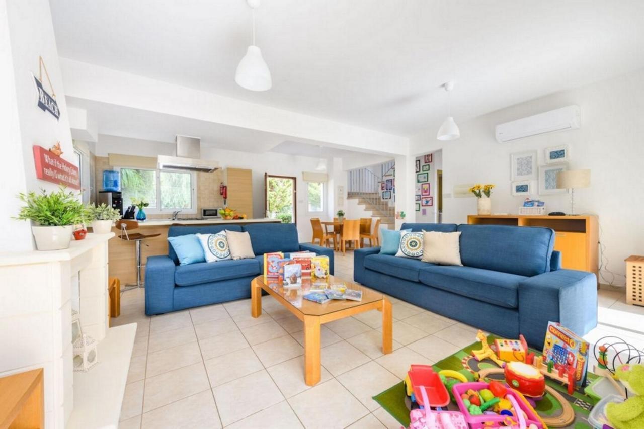 Protaras Villa Athamas Blue Kültér fotó